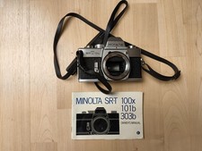 Minolta SRT101b - SLR Gehäuse 35mm analog Film Kamera SRT101b guter Zustand