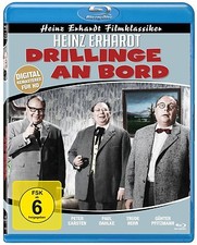 Drillinge an Bord (BLU-RAY) - mit Heinz Erhardt, Trude Herr - Filmjuwelen Bluray