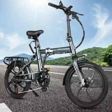 E Bike Klapprad 20 Zoll Elektrofahrräder E Mountainbike Faltbares E-City Bike