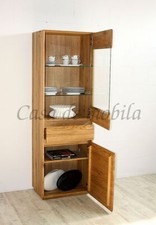 Massivholz vitrinen schrank - massivholz, vitrinen-schrank