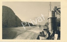Foto WK II Wehrmacht 5. Torpedoboot Flottille u.a. Iltis Fjord in Norwegen L1.90