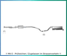 Auspuffanlage für Fiat Grande Punto 1.4 70KW Sport Auspuff Dichtung Schelle