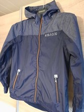 Yigga, jungen Jacke, Übergangsjacke, Wind Regenjacke, blau, Gr:152