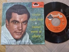 Toni Sailer - Tiroler Hula Hup 7'' Vinyl Germany