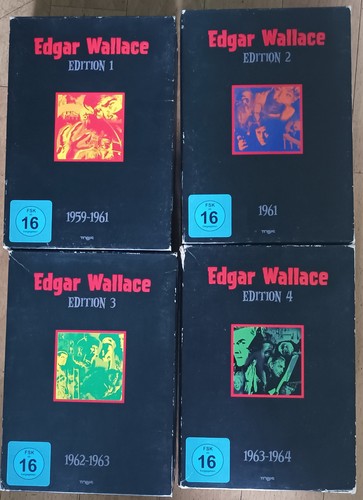 Edgar wallace dvd box 4 - wallace,
