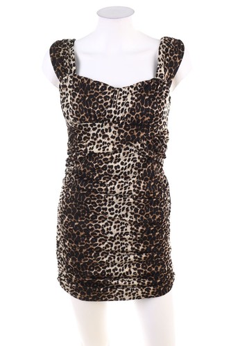 Amisu kleid braun - amisu, m