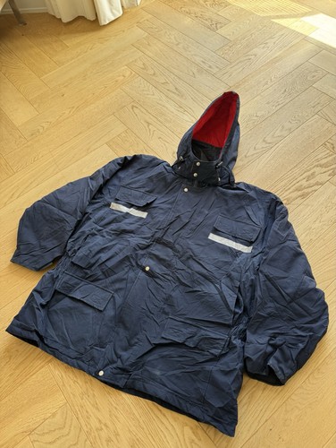 Vintage workwear parka navy - xl,