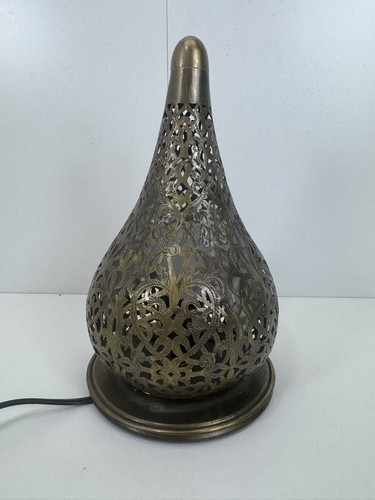 Messing lampe vintage - lampe,