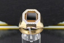 Massiver Herren-Goldring