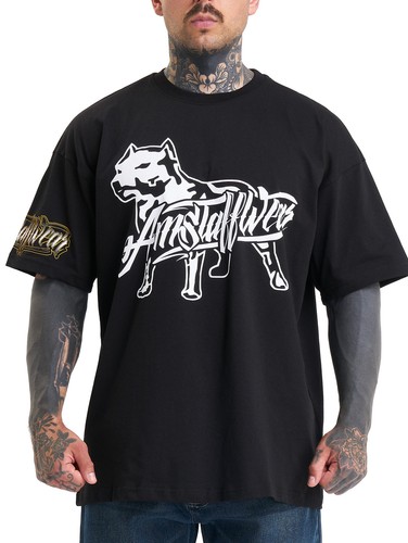 Amstaff nero shirt schwarz - amstaff,