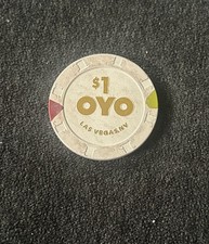 OYO Casino * 1$ Poker Chip Jeton * Las Vegas * Strip * Boulevard
