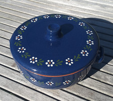 Suppenterrine keramik blau - suppenterrine,