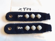 Bundeswehr Schulterstücke Gesellschaftsanzug Stabsarzt Samt (x474)