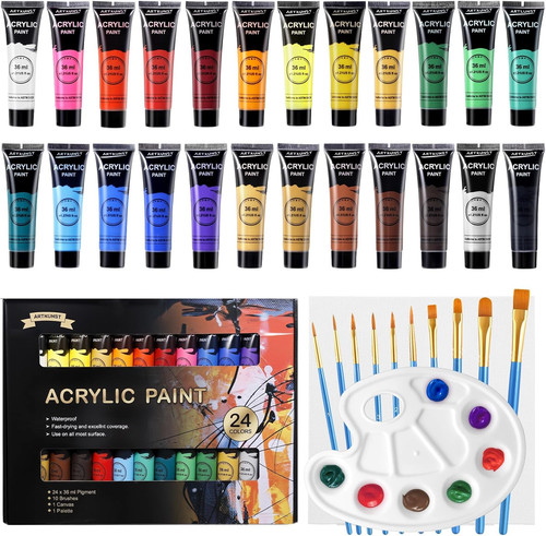 Acrylfarben set 36 ml - acrylfarben, set,