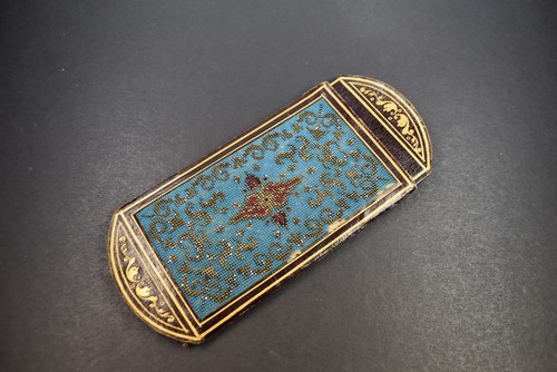 Biedermeier brillenetui - biedermeier,