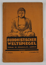 Buddhistischer Weltspiegel Nr. 3 Verlag W. Drugulin 1922
