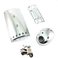 3 TEILE AUSPUFF BLENDE SCHUTZ