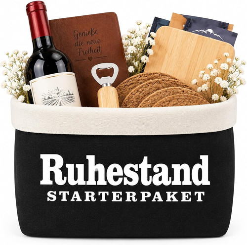 Ruhestand geschenk korb x - ruhestand, 37