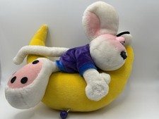 Diddl Maus Spieluhr Halbmond Depesche Stofftier Kuscheltier Plüschtier ca. 26cm