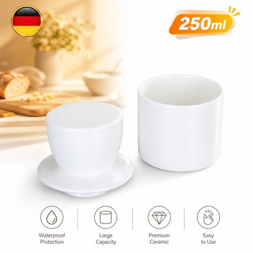 Home decor keramik - keramik, butterdose