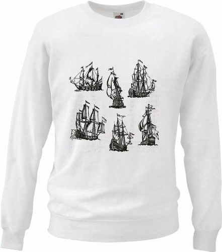 Sweatshirt segelboot - sweatshirt,
