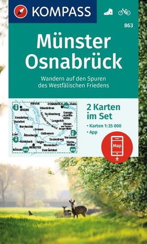 Kompass wanderkarten set 863 - kompass,