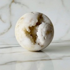 Achat Kugel Weiß 7,5 cm –