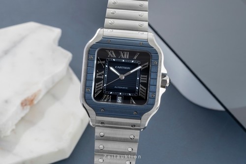 Cartier santos blue - santos, de