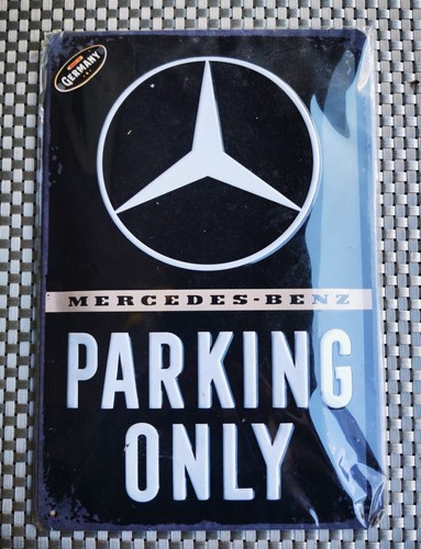 Blechschild mercedes benz - mercedes,