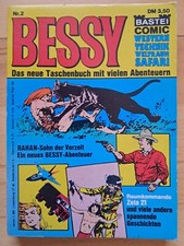 Bessy Nr.2 - TOP Z0-1 COMIC-TASCHENBUCH BASTEI mit Schwarzer Wolf, Rahan...