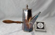 Kakaokanne / Schokoladenkanne / versilbert / mit Punze A23/ 38