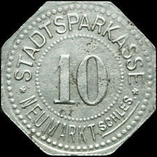 NOTGELD: 10 Pfennig 1917, Eisen. F 367.5a. NEUMARKT / SCHLESIEN ⇒ ŚRODA ŚLĄSKA