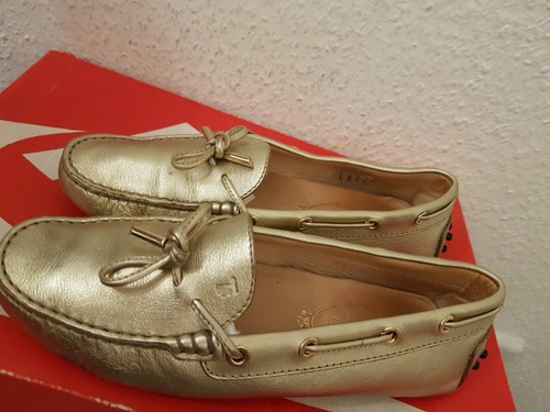 Tod mokassins gold damen - tod's,