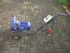 Schmutzwasserpumpe, Fäkalienpumpe, Druckschlauch 19m, CEE16A Kabel, Motorschutz