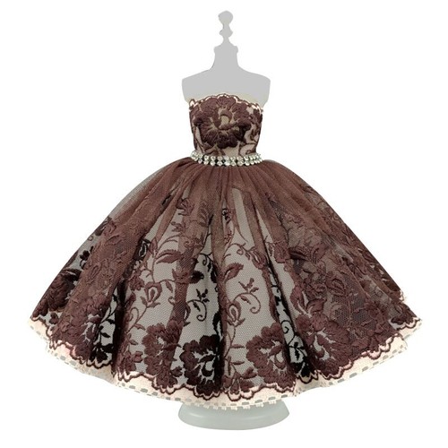 Braunes ballettkleid für - braunes,