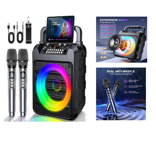 Karaoke maschine mit funk - maschine,