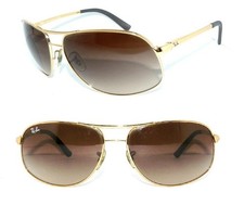 RAY BAN SONNENBRILLE GOLD