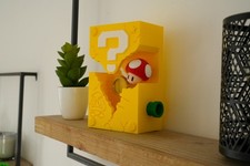 Mario Mushroom Brick Lampe 5V