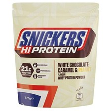 Mars Hi Protein Snickers White Chocolate Caramel & Peanut 875g (35,99€/Kg)