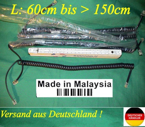 Telefonhörerkabel neu rj10 - telefonhörerkabel,
