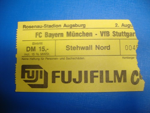 1994 ticket fuji cup bayern - 1994, fc
