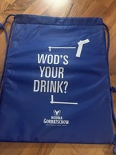 Rucksack Kühlrucksack Kühltasche Wodka Gorbatschow blau ca.. 44 x 34 cm / Neu