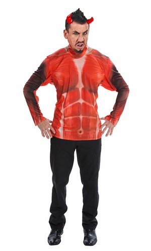 Fotorealistisch shirt tufel - shirt,