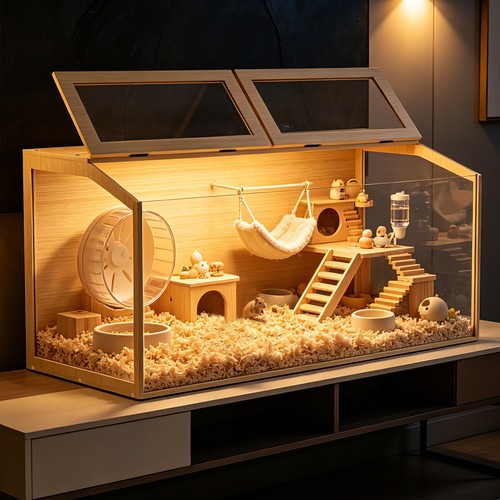 Hamsterkäfig holz - hamsterkäfig,