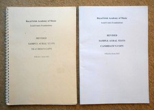 Sample Aural Tests - Royal Irish Academy of Music 2003 Lehrer + Kandidatenbuch