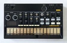 Korg Volca Beats – Analog Rhythm Machine inkl. Netzteil, Sync-Kabel & Tasche