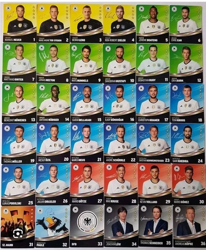 Rewe fußball sammelkarten - rewe,