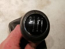 Audi A4 8E B6 B7 Schaltknauf original Schaltsack Leder grau 6-Gang