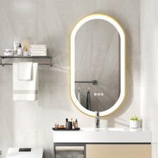 Badspiegel Oval mit LED