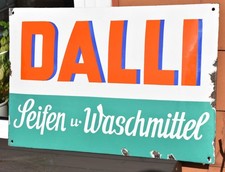 Altes Emailschild "DALLI